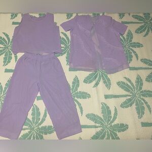 Lavender Three-Piece Outfit